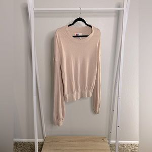 Free People Beach TGIF | Womens Slouchy Boho Long Pullover Sweater